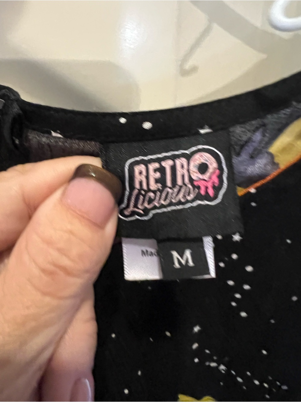 Retrolicious Black Bats Dress